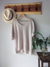 Sea breeze linen sweater - AtaCollections 