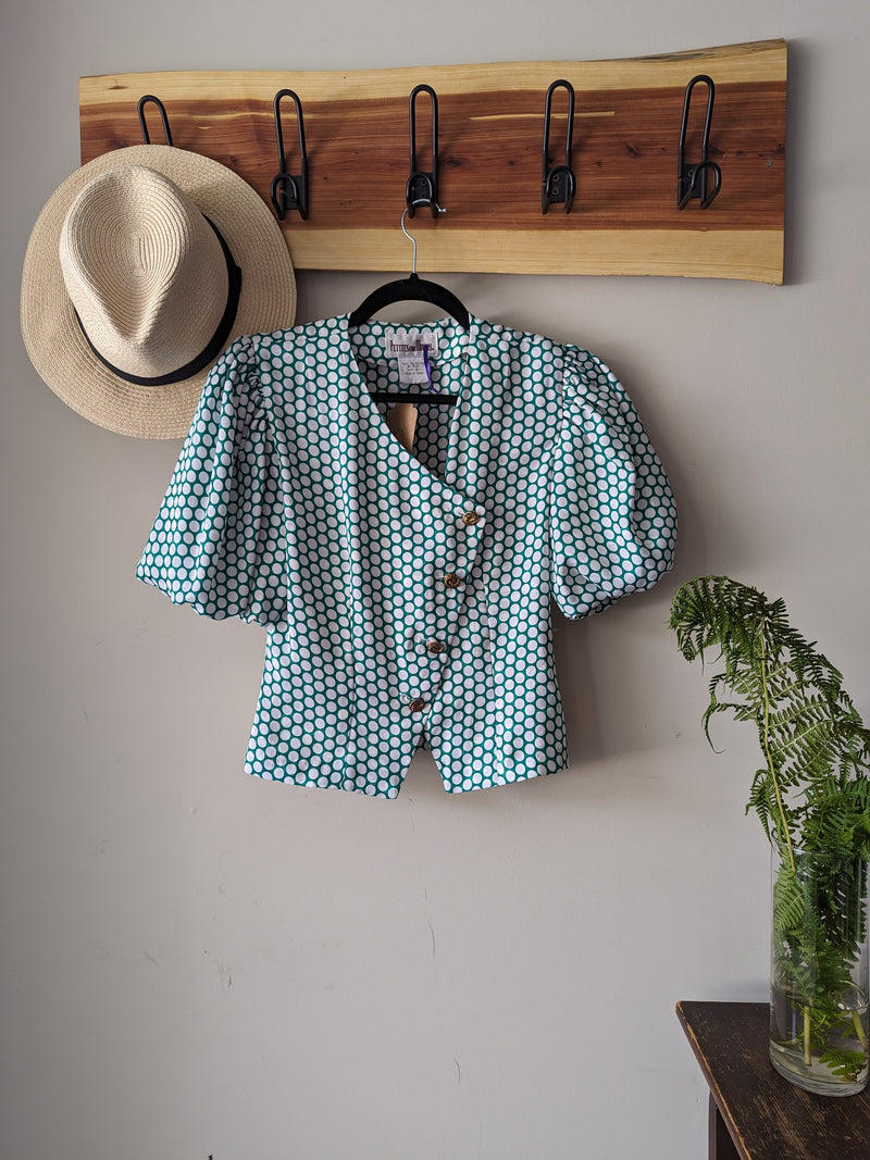 Maggy Vintage Blouse - AtaCollections 