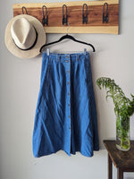 Vintage Koret Jean Skirt - AtaCollections 