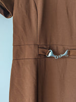 Grounded Vintage Dress - AtaCollections 