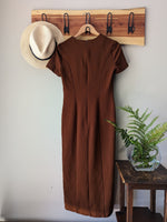 Grounded Vintage Dress - AtaCollections 