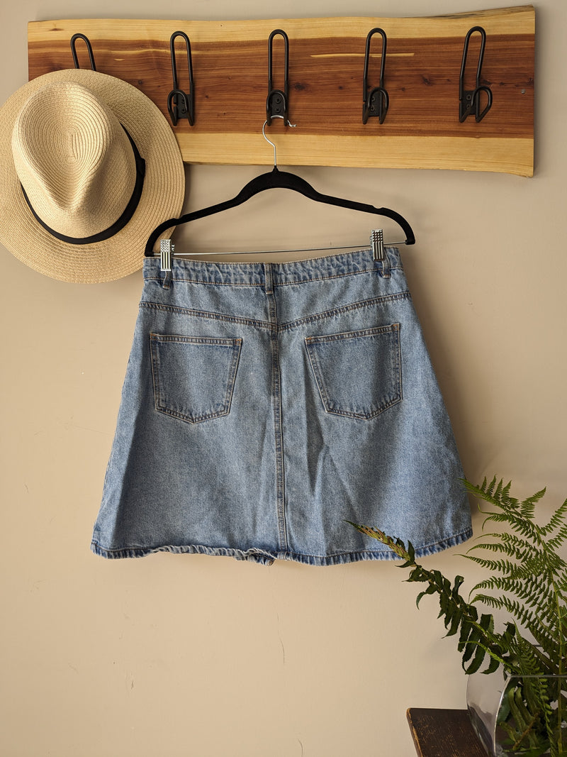 Noisy May Jean Skirt - AtaCollections 
