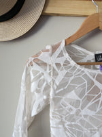 Sheer patterned Shirt