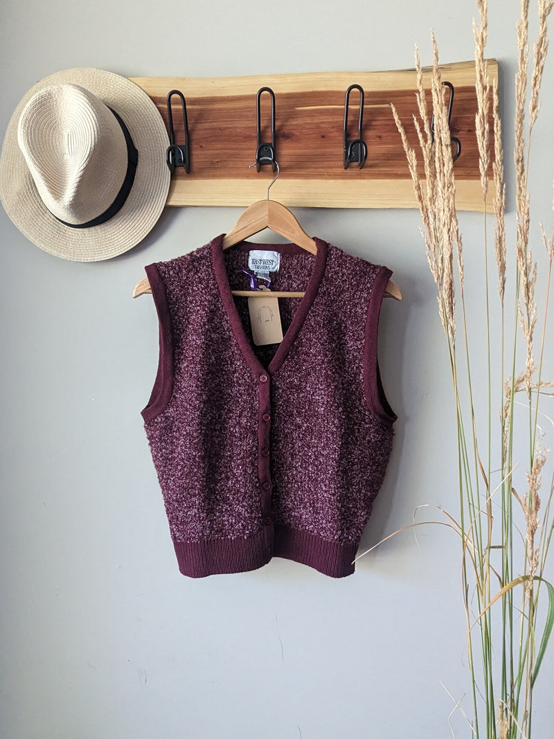 East west fashion vest