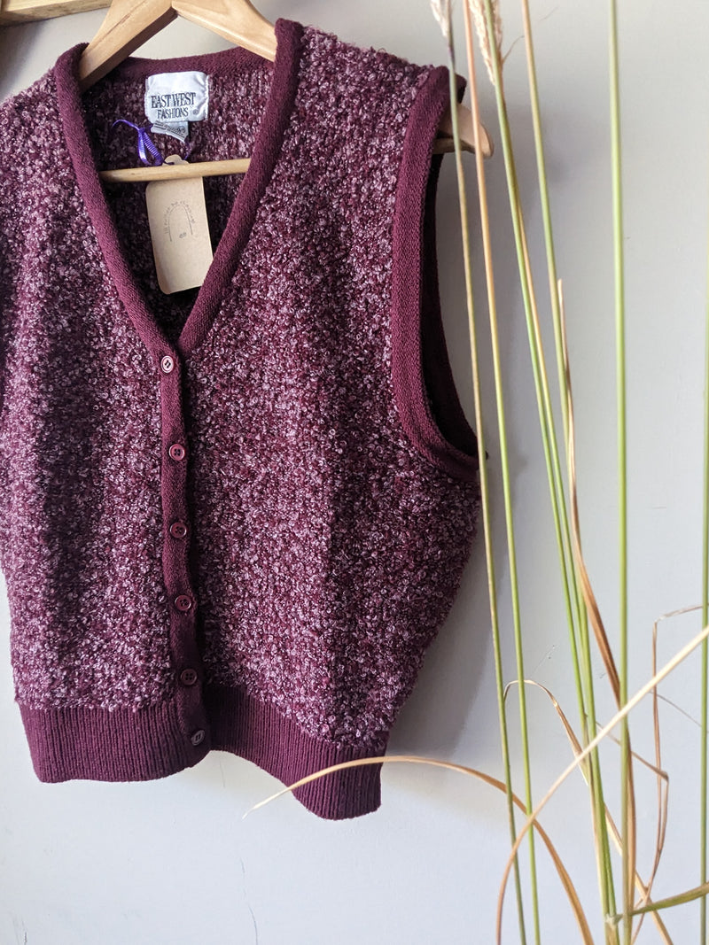 East west fashion vest
