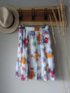 Vase of flowers skirt