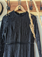 Lacy Black Dress