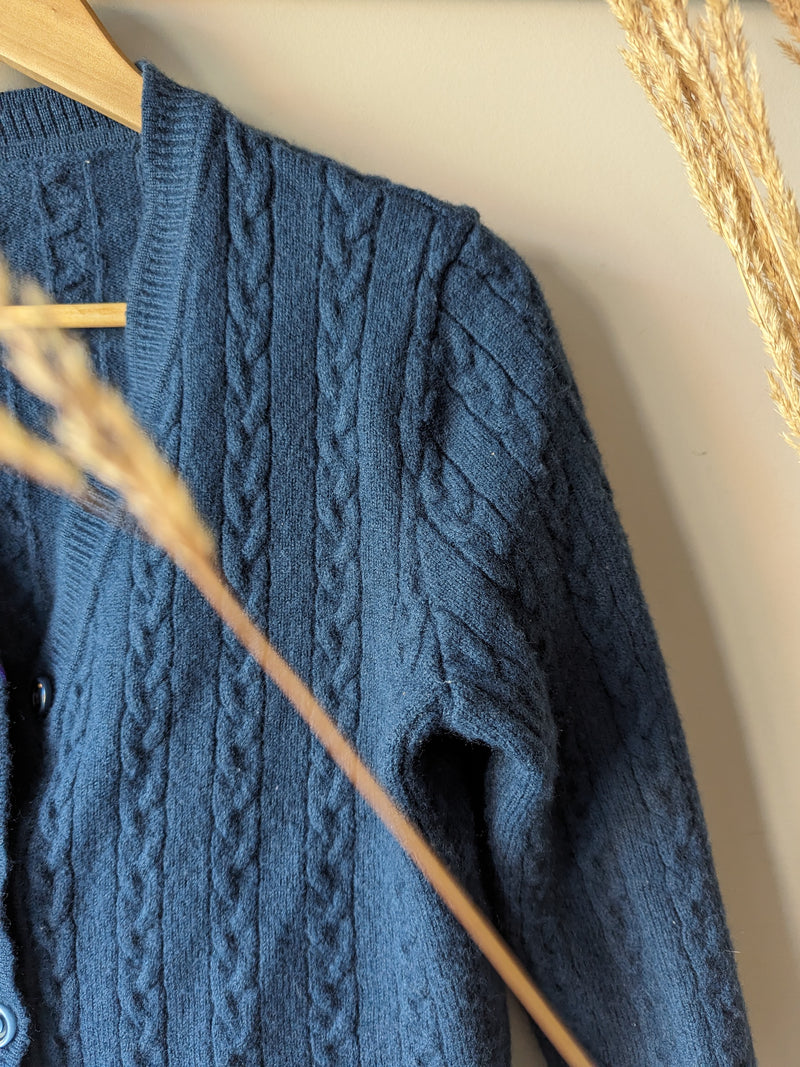 Merino Wool Buttoned Sweater