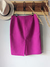 Pink Wool Skirt
