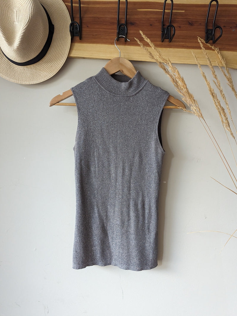 Silver Shine Top