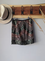 Designed Sequin Skirt