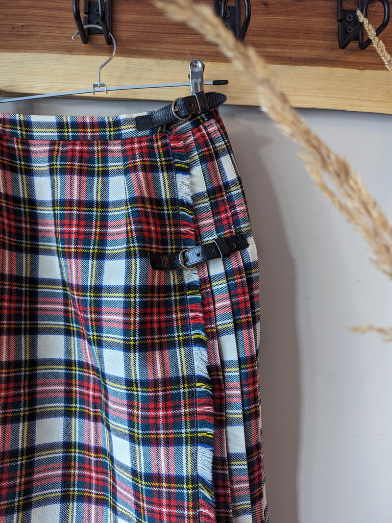 Gor-ray Plaid Skirt