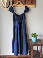 Blue Orchard Dress