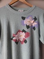 Minted Flower Top