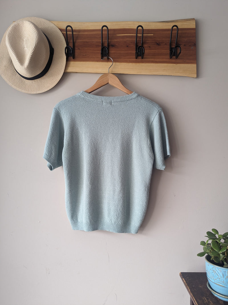 Minted Flower Top