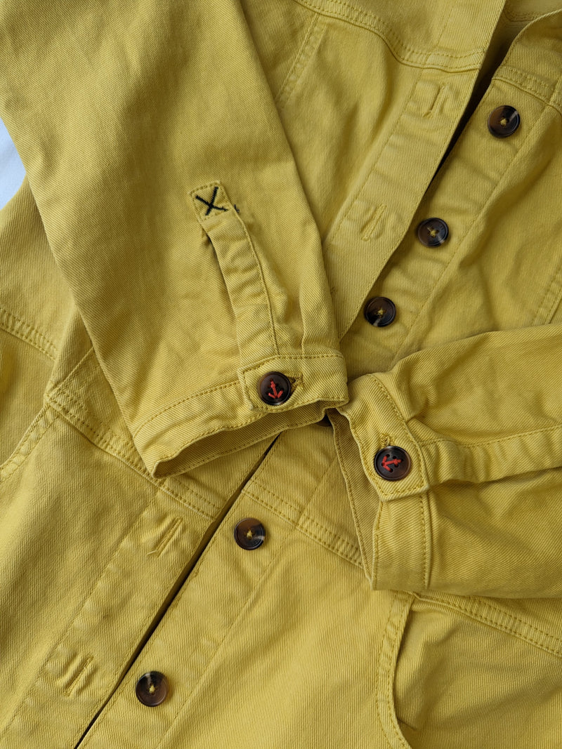 Next Level Denim Long Jacket - AtaCollections 