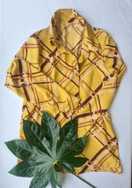 Butter cup Yellow Blouse - AtaCollections 