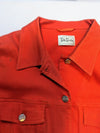 Orange you ready Jean Jacket - AtaCollections 